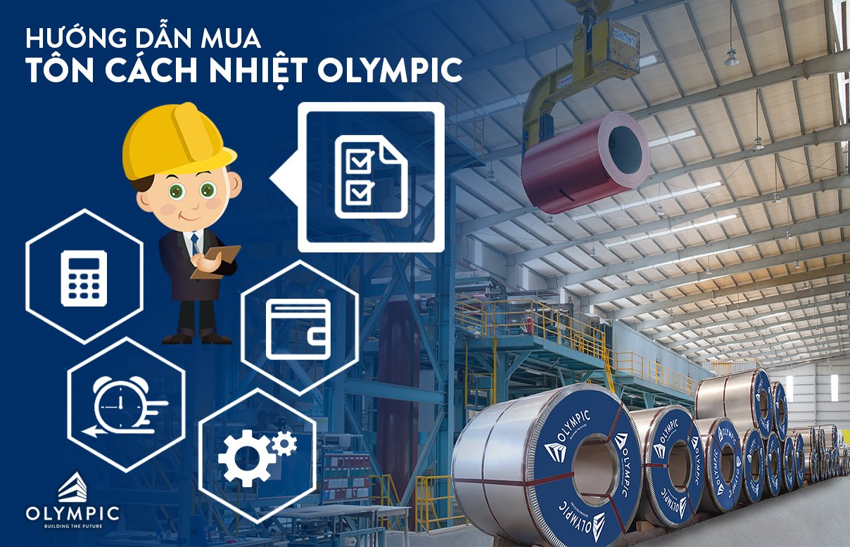 Hướng dẫn mua tôn cách nhiệt Olympic