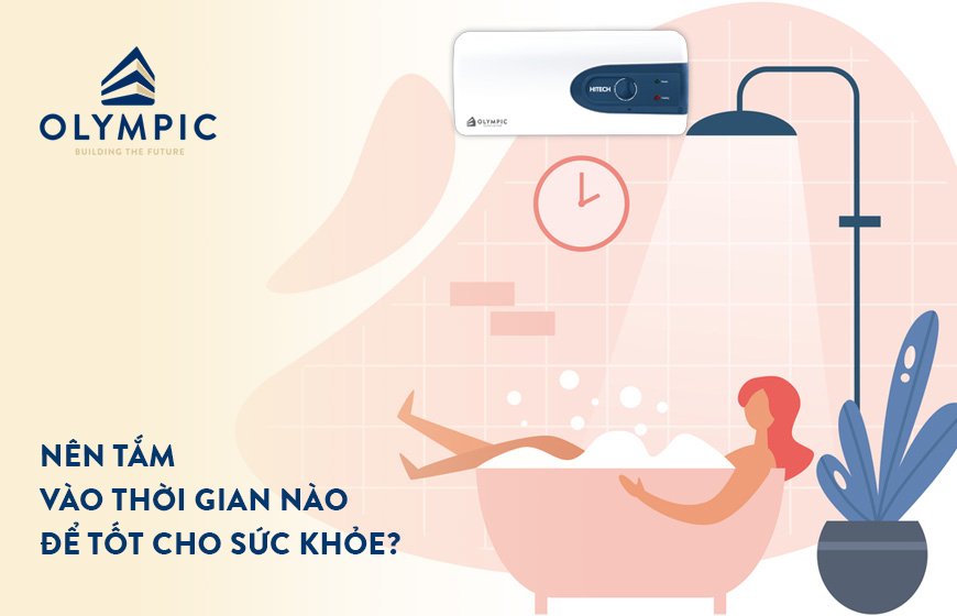 Nên tắm vào thời gian nào để tránh khỏi những nguy hiểm tới sức khỏe?