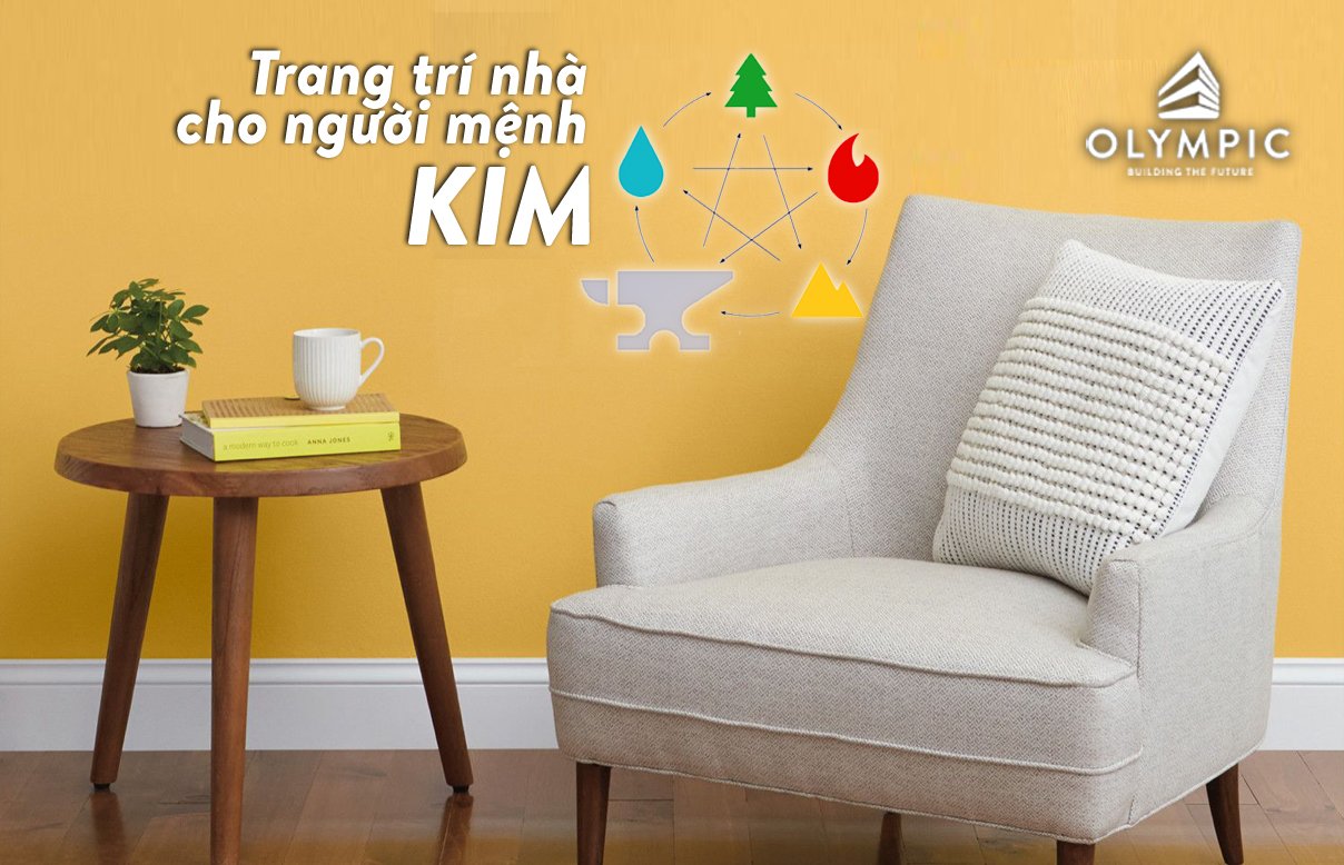 Cách trang trí nhà đem lại may mắn cho người mệnh Kim