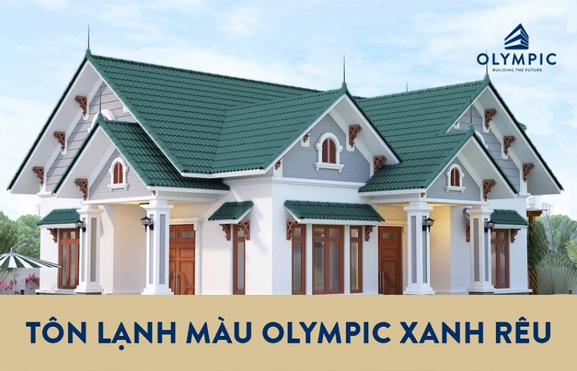 Tôn lạnh màu Olympic xanh rêu và những điều cần biết