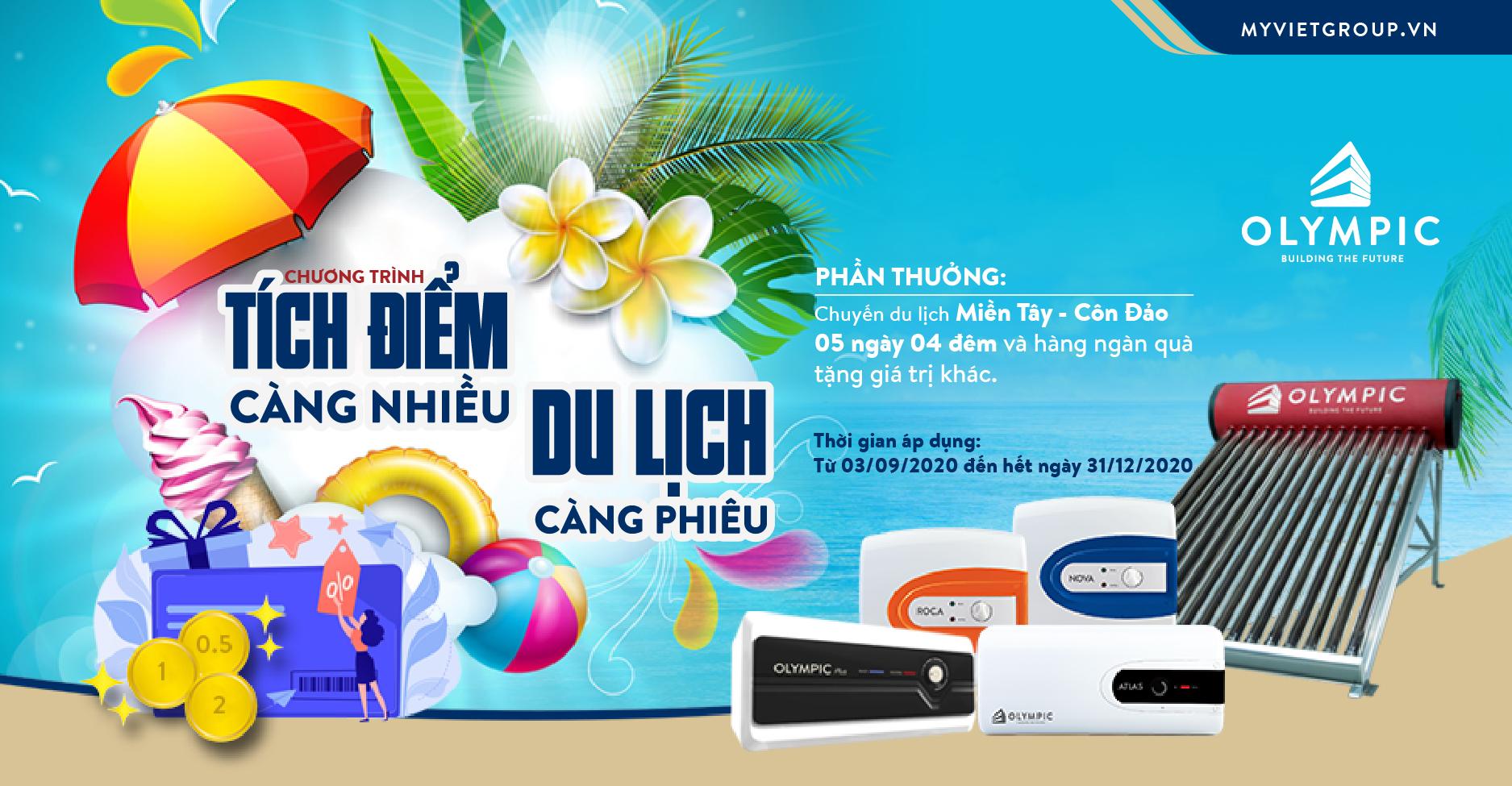 CHƯƠNG TRÌNH TÍCH ĐIỂM: TÍCH ĐIỂM CÀNG NHIỀU - DU LỊCH CÀNG PHIÊU