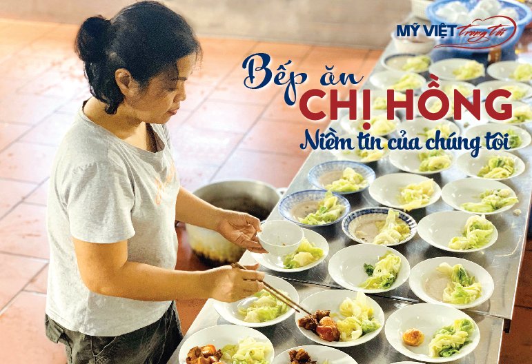 Bếp ăn của chị Hồng - Niềm tin của chúng tôi!