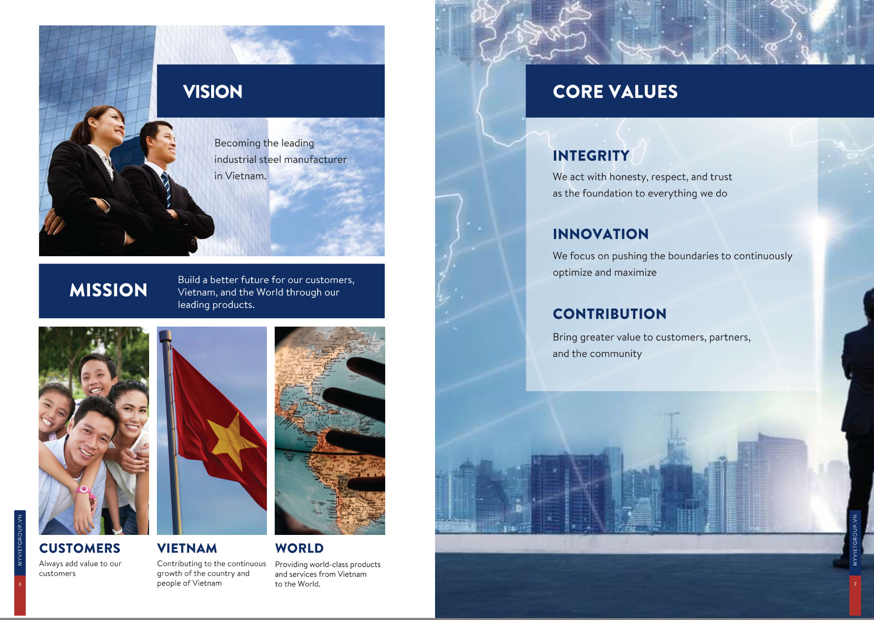 Strategic Vision and Mission of My Viet Company 