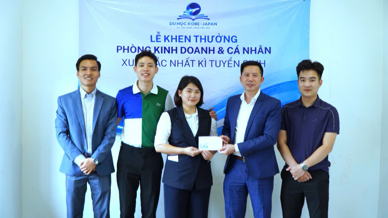 VINH DANH NHỮNG GƯƠNG MẶT XUẤT SẮC TẠI KOBE – JAPAN