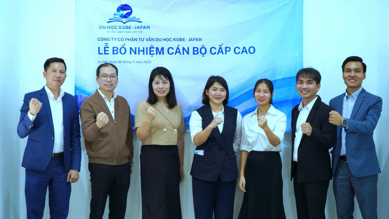 KOBE - JAPAN BỔ NHIỆM CÁN BỘ CẤP CAO