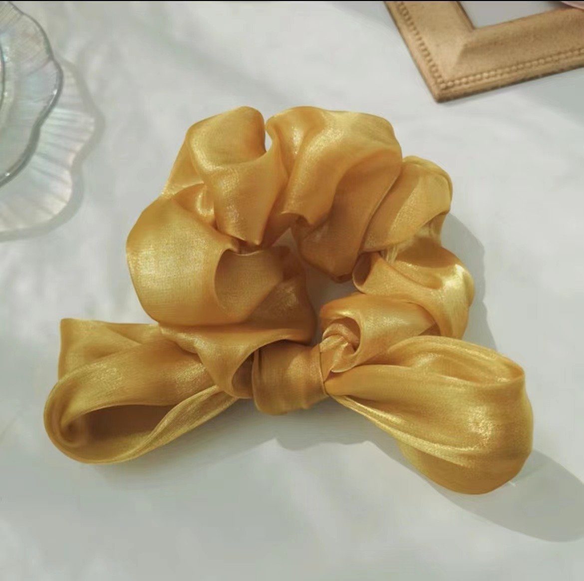 Cột Tóc Vải Scrunchies Họa Tiết Caro Vintage Hàn Quốc, Dây Buộc Tóc  Scrunchies Cứng - Siêu Thị Top Top