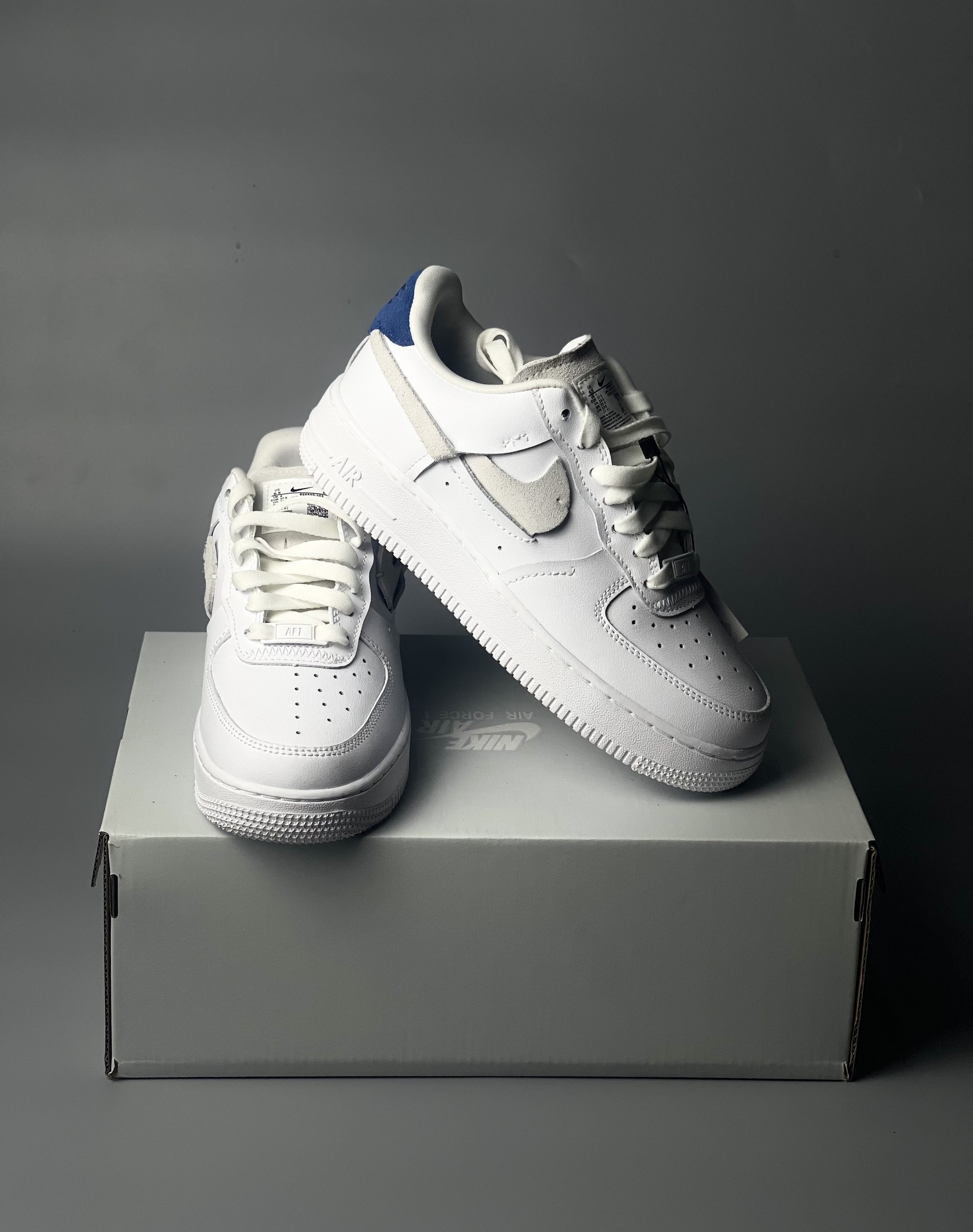 air force 1 lx vandalised white