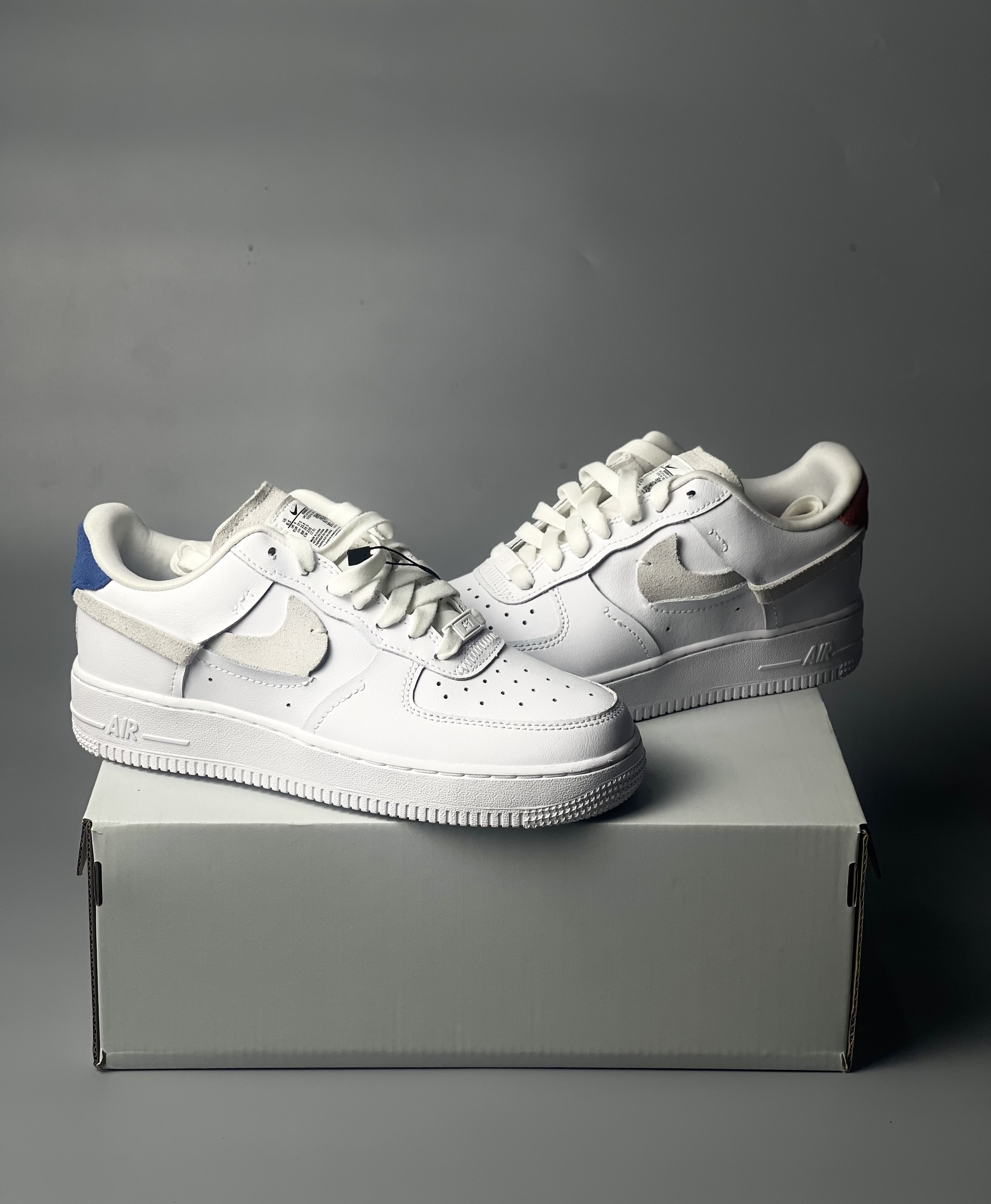 air force 1 lx vandalised white