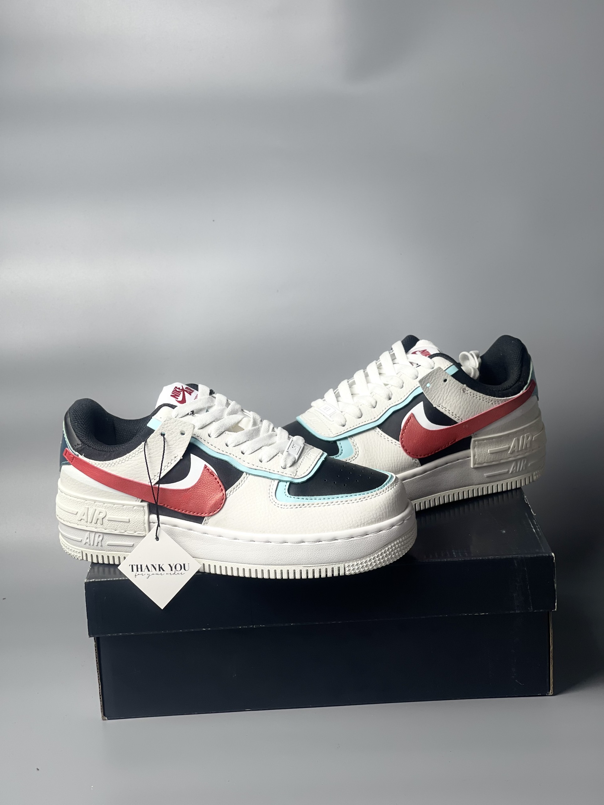 air force one shadow bleached aqua