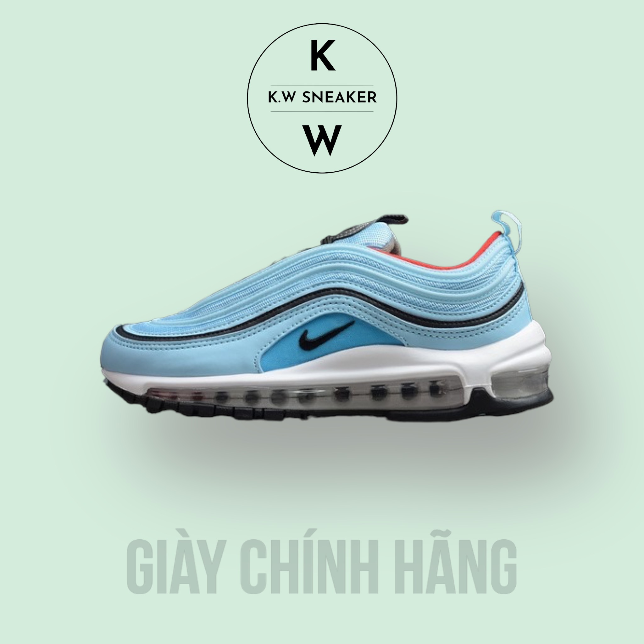 Giày Nike Air Max 97 Cristiano Ronaldo Portugal Patchwork-Aq0655-400 | K.W  Sneaker - Giày Xách Tay