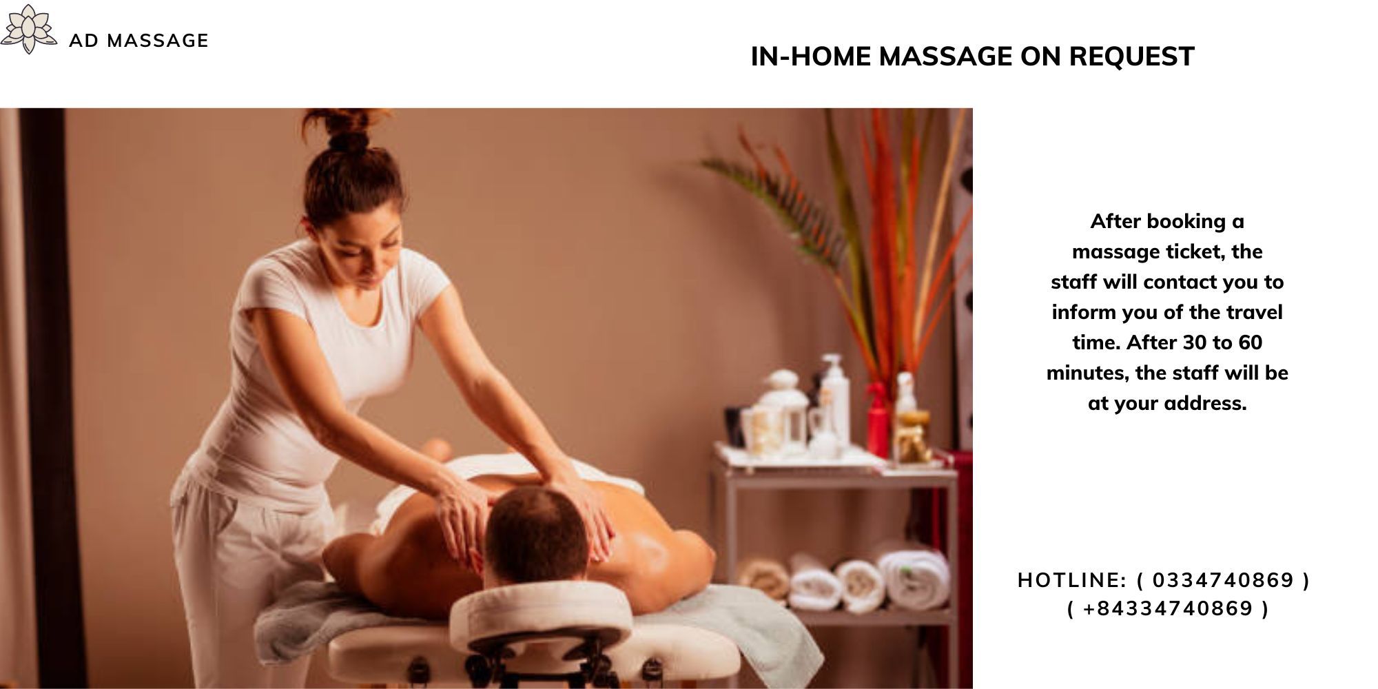 IN-HOME MASSAGE ON REQUEST