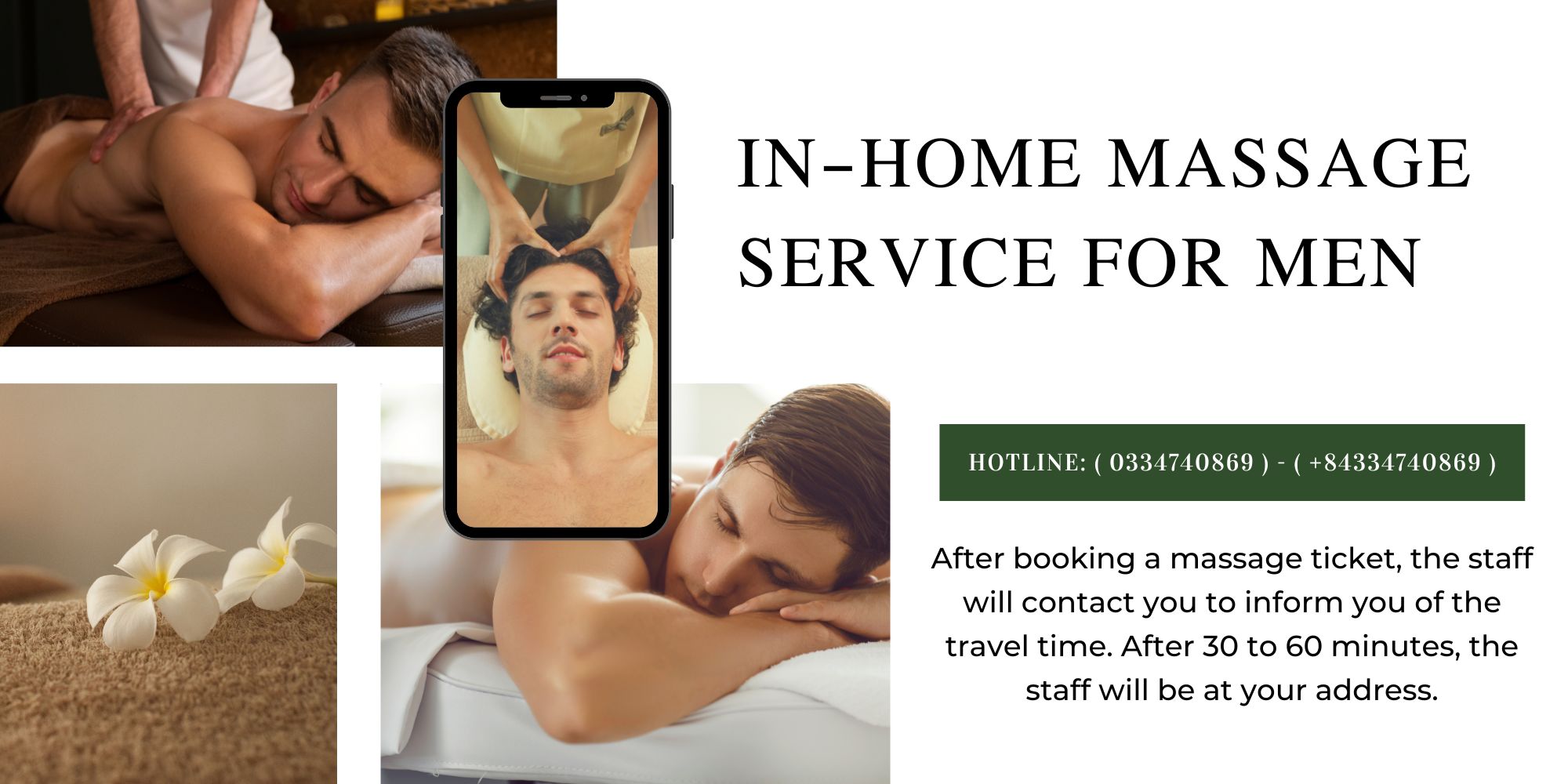 IN-HOME MASSAGE SERVICE FOR MEN
