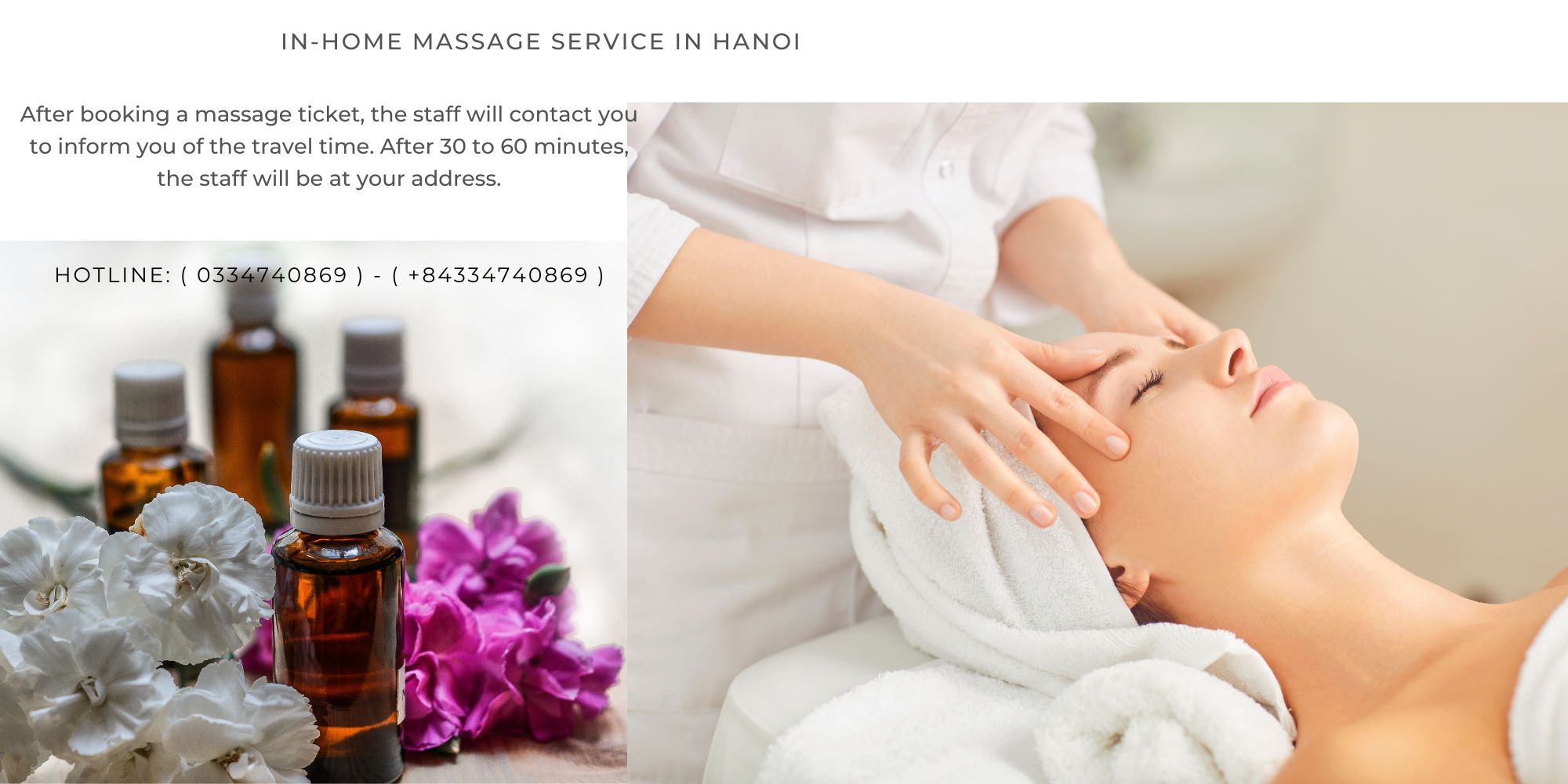 IN-HOME MASSAGE SERVICE IN HANOI
