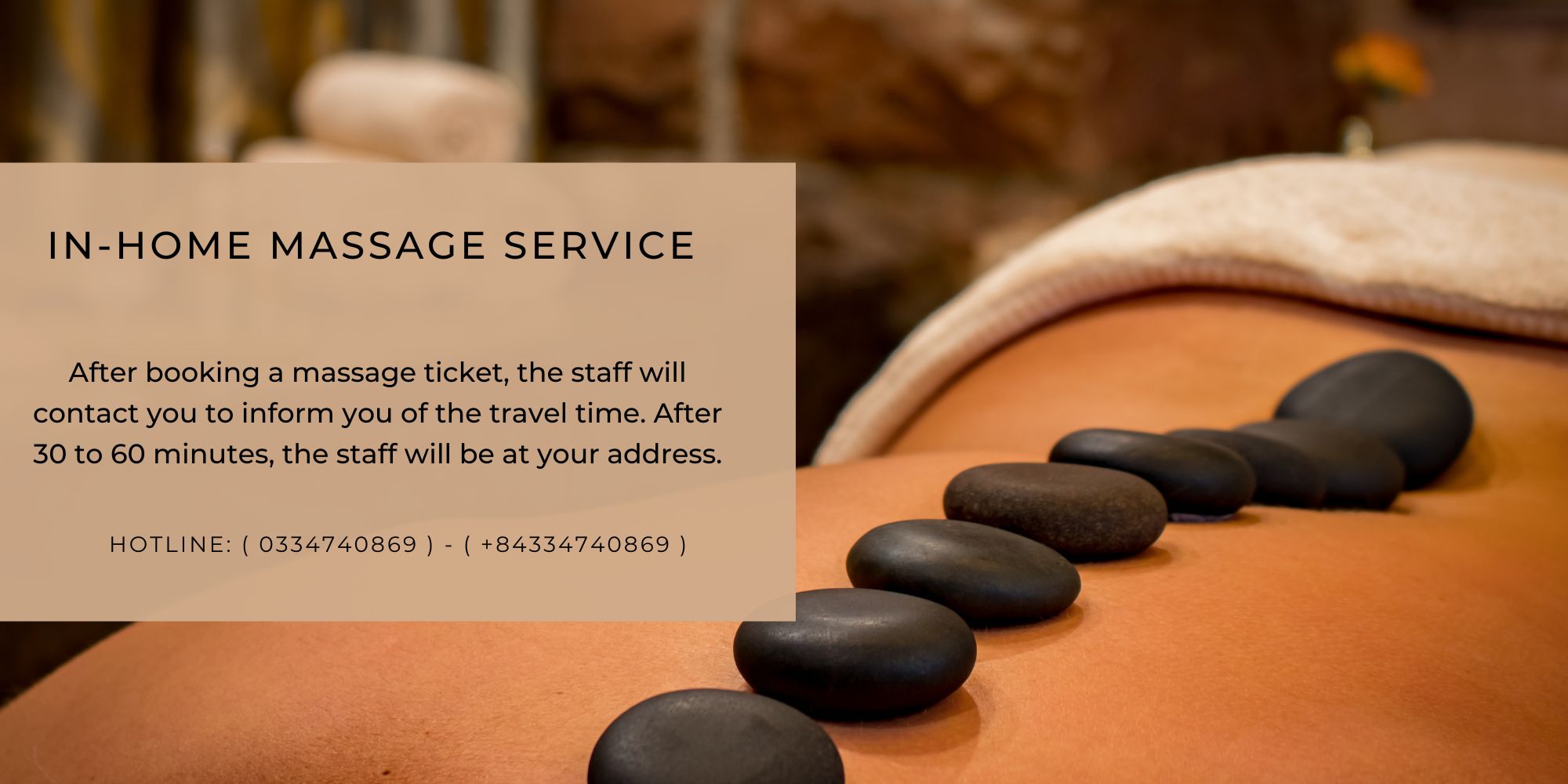 IN-HOME MASSAGE SERVICE
