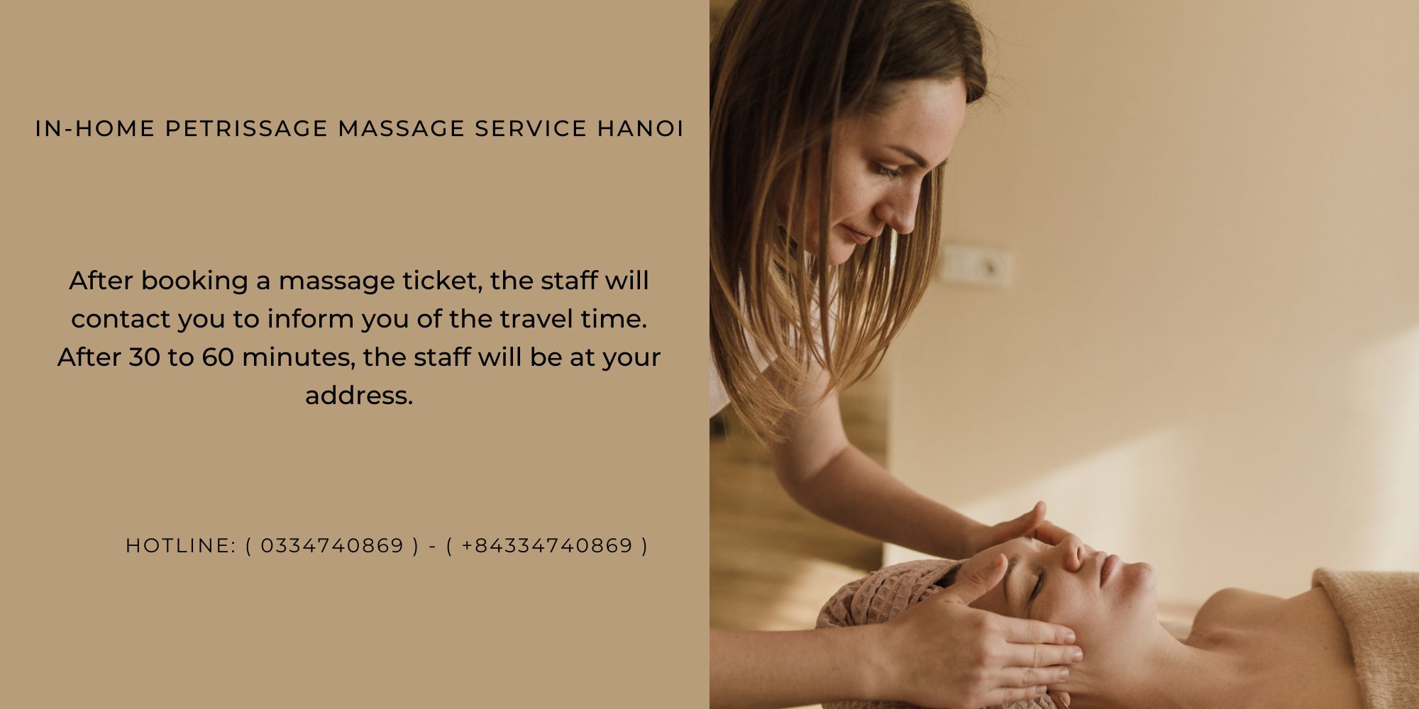 IN-HOME PETRISSAGE MASSAGE SERVICE HANOI