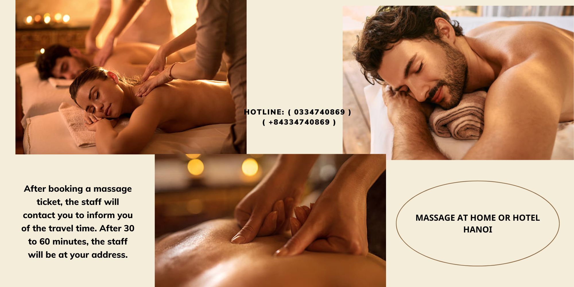 MASSAGE AT HOME OR HOTEL HANOI