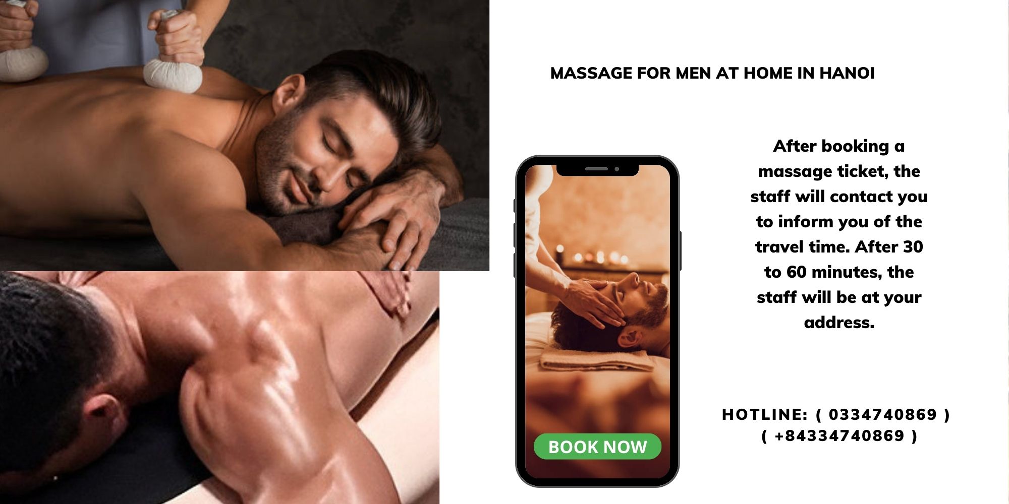 MASSAGE FOR MEN AT HOME IN HANOI