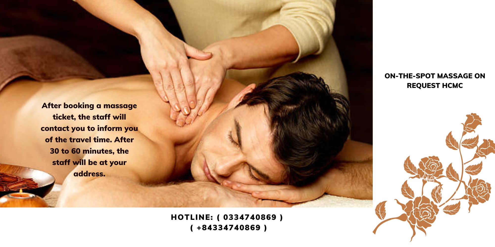 ON-THE-SPOT MASSAGE ON REQUEST HCMC