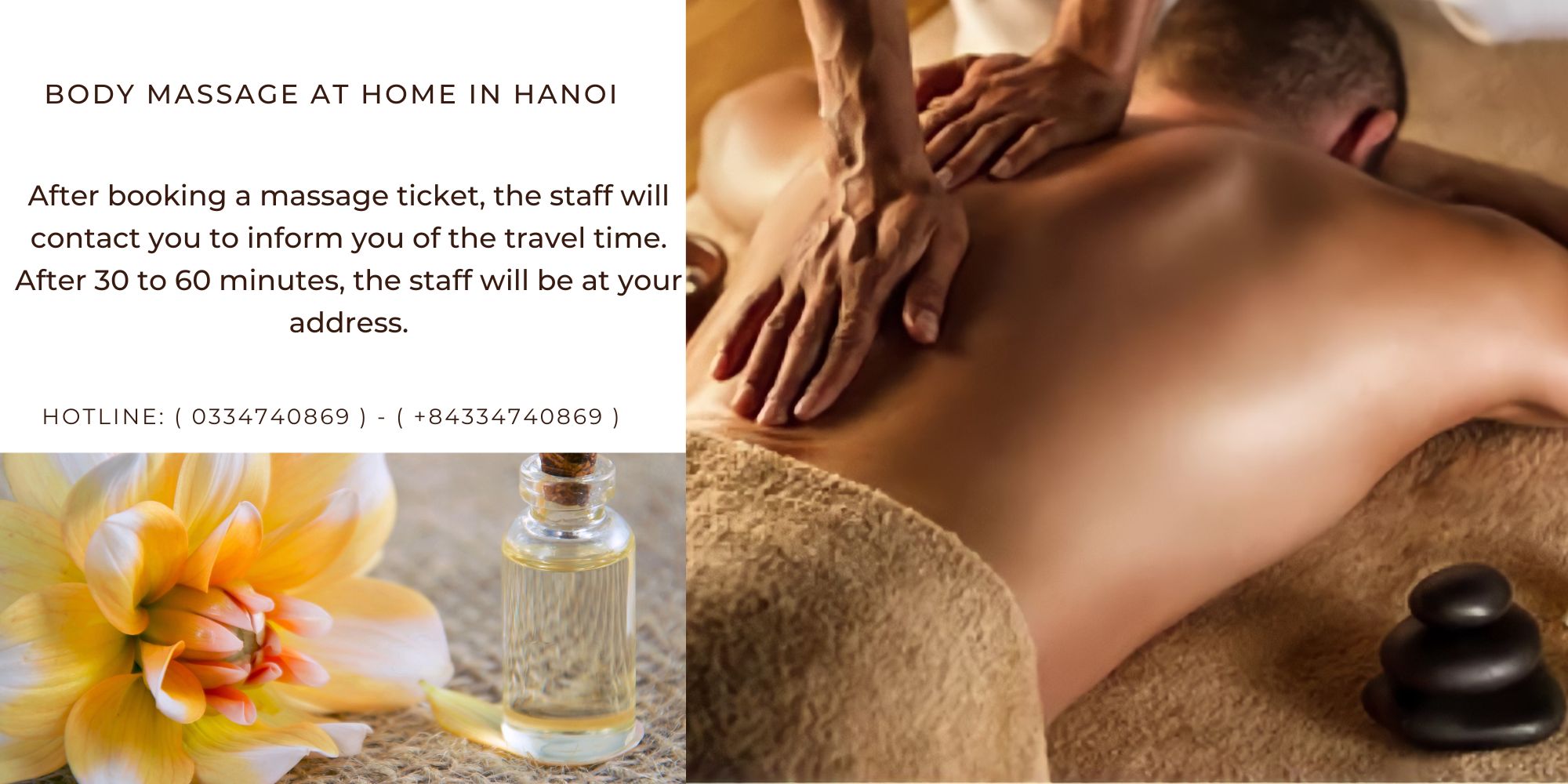 BODY MASSAGE AT HOME IN HANOI