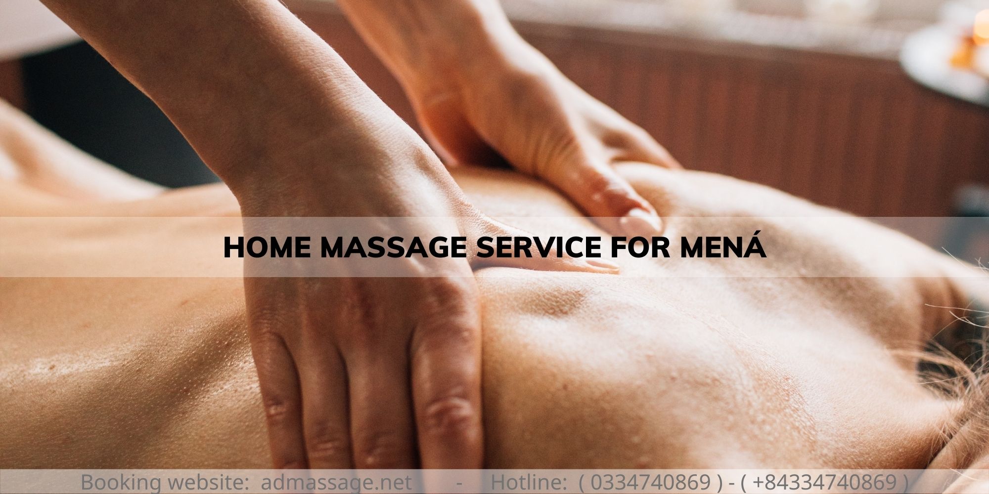 IN-HOME MASSAGE SERVICE FOR MEN