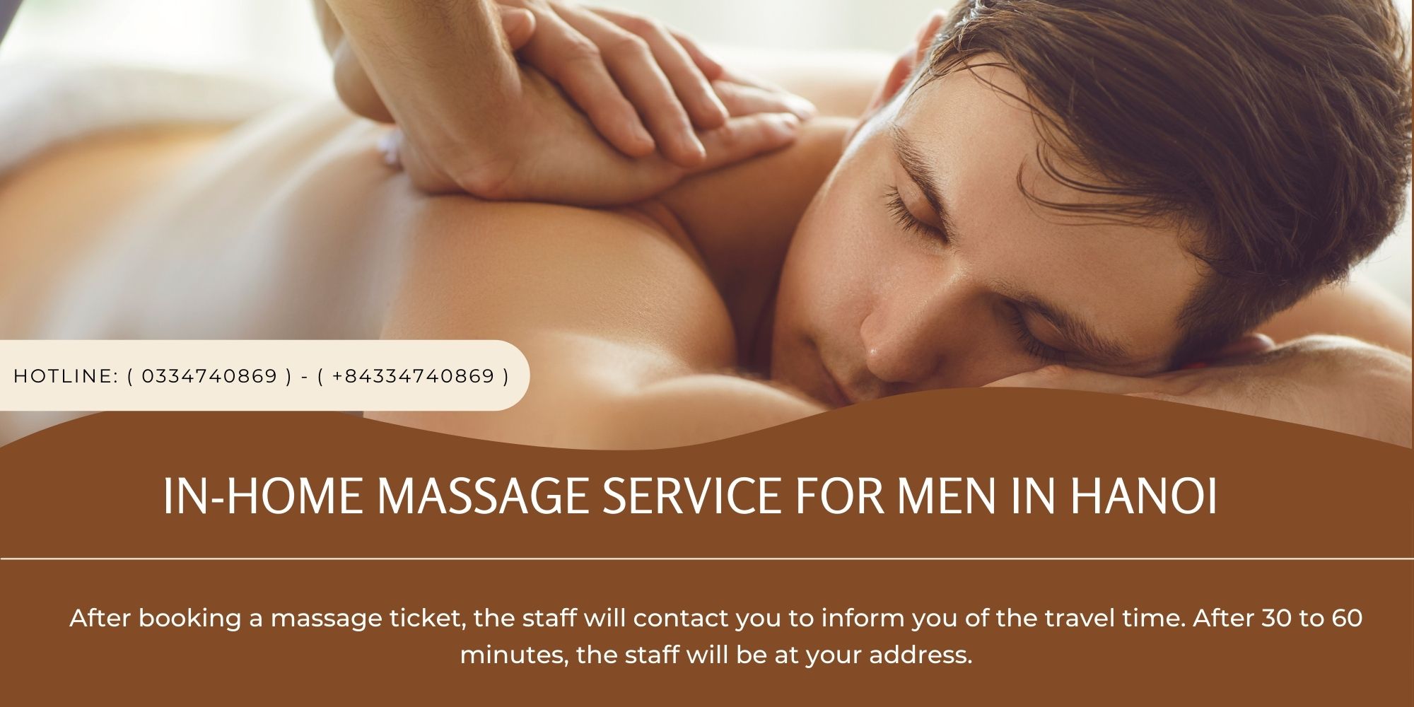 IN-HOME MASSAGE SERVICE FOR MEN IN HANOI
