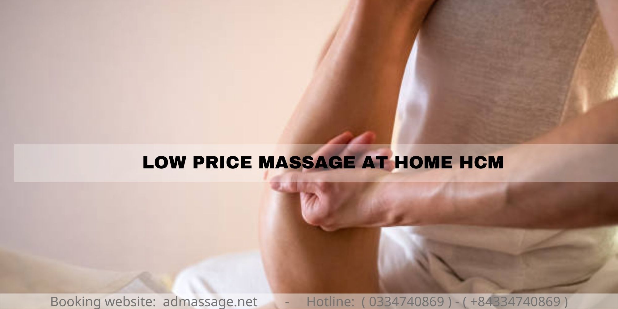 LOW PRICE MASSAGE AT HOME HCM