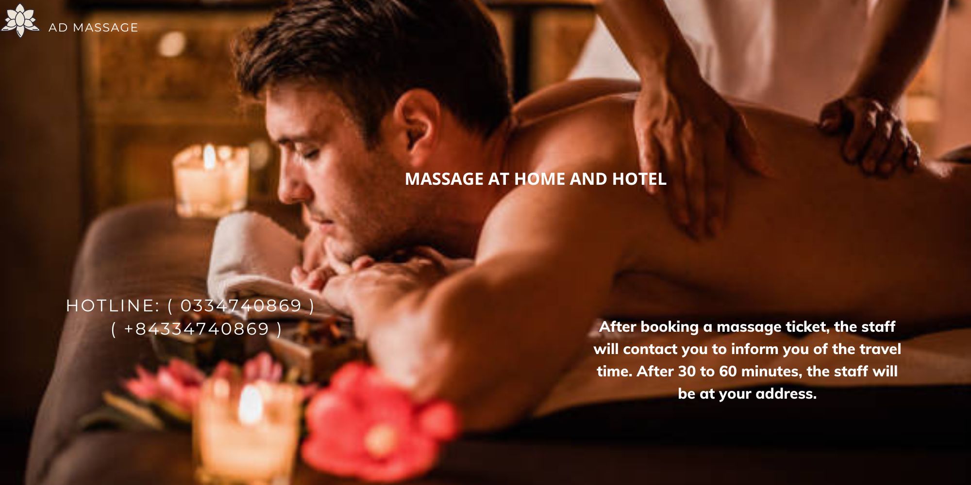 MASSAGE AT HOME AND HOTEL