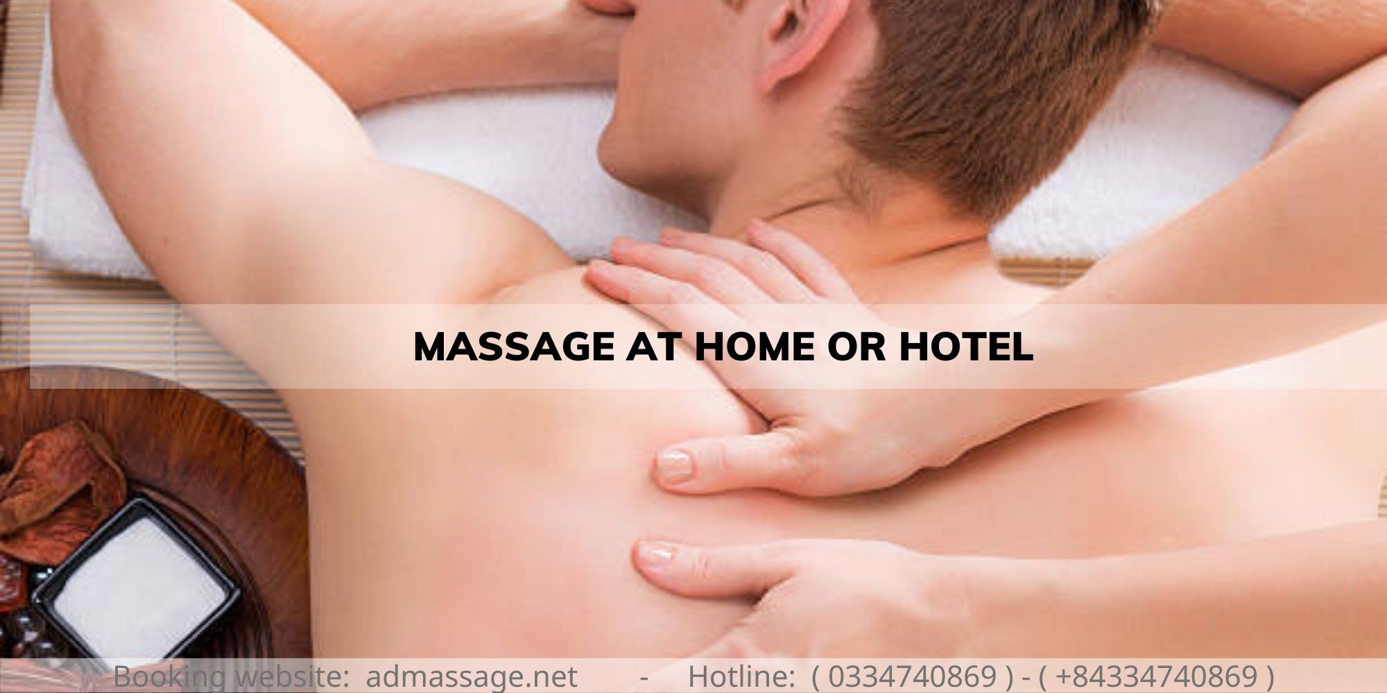 MASSAGE AT HOME OR HOTEL