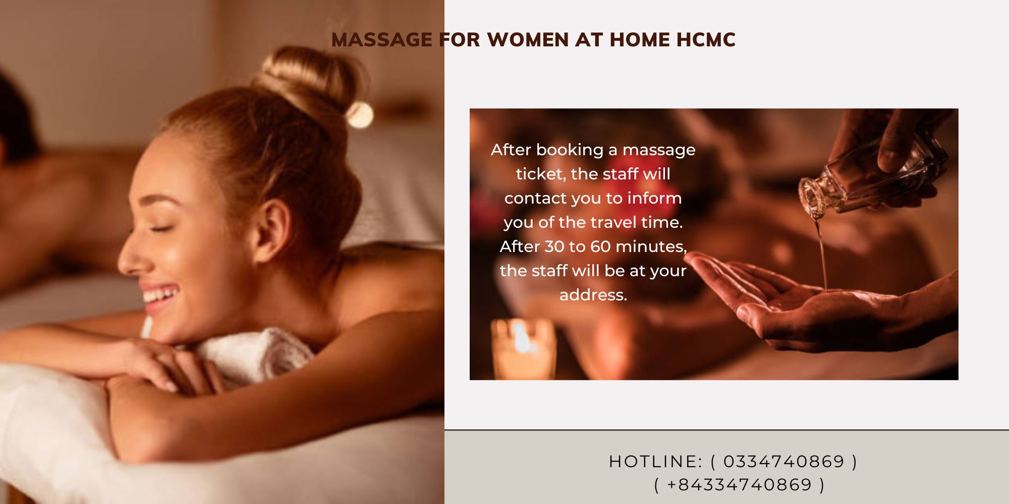 MASSAGE FOR WOMEN AT HOME HCMC