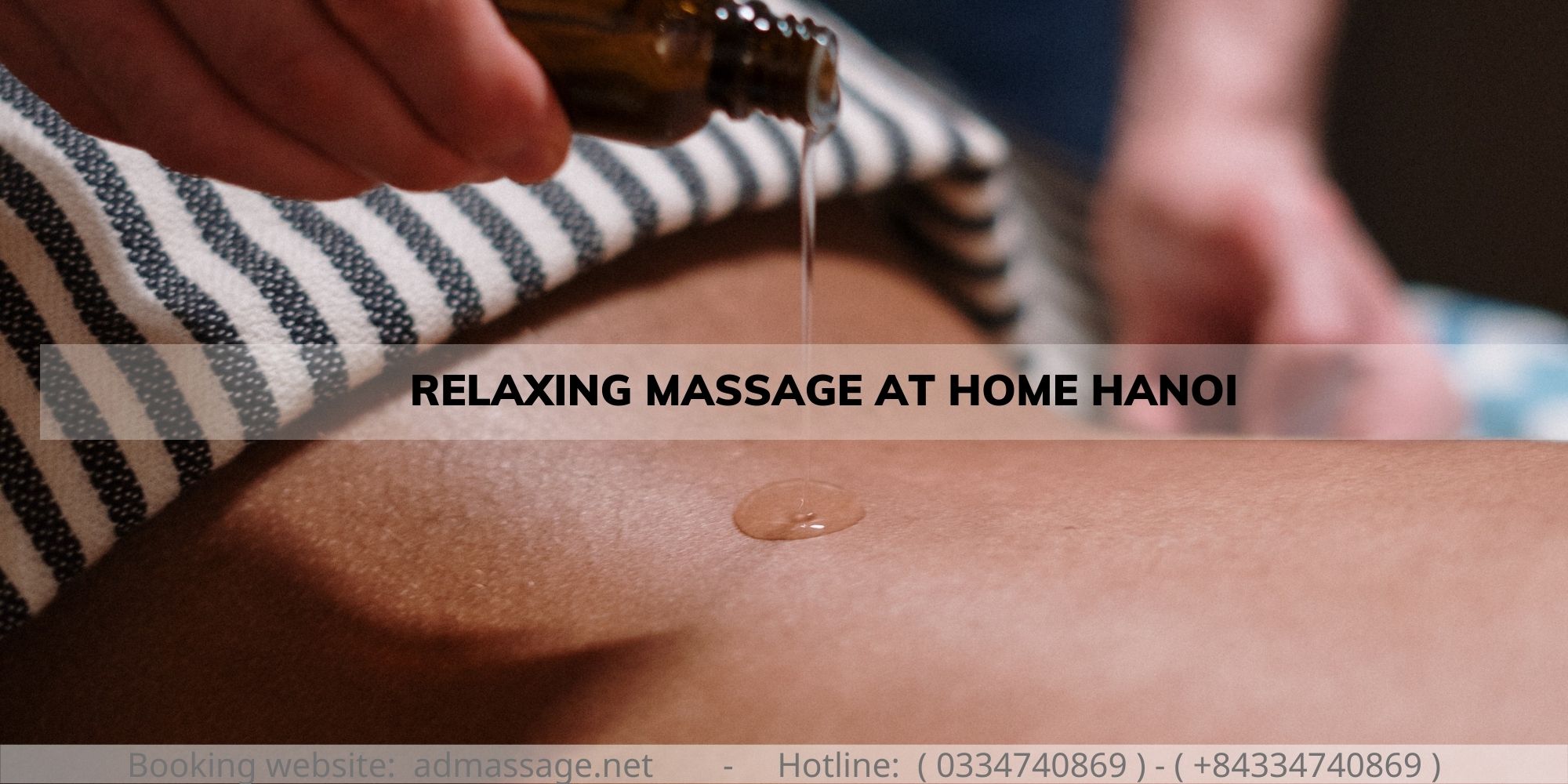 RELAXING MASSAGE AT HOME HANOI