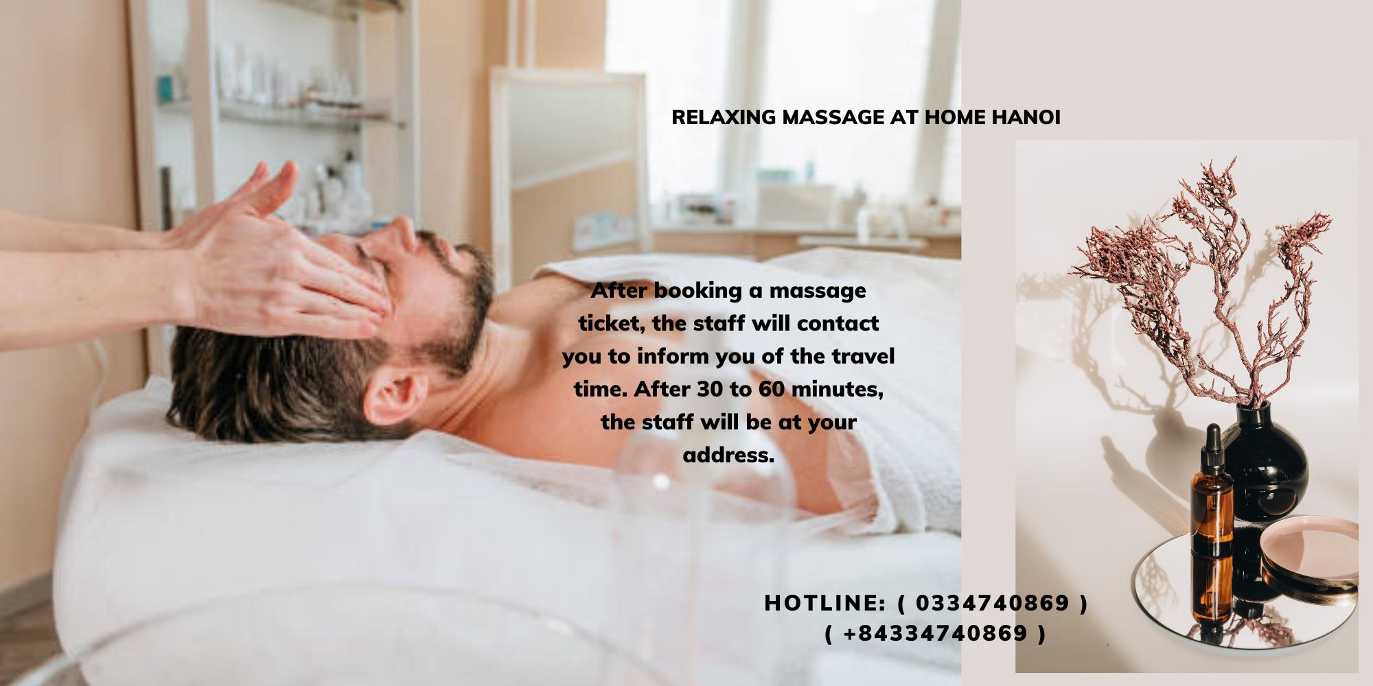 RELAXING MASSAGE AT HOME HANOI