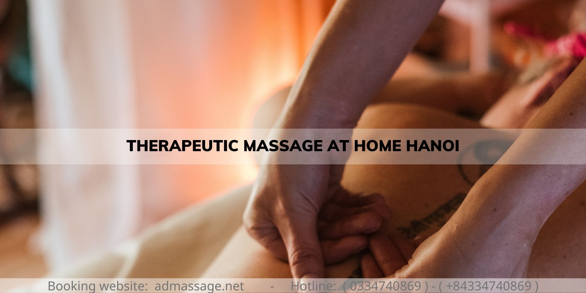 THERAPEUTIC MASSAGE AT HOME HANOI