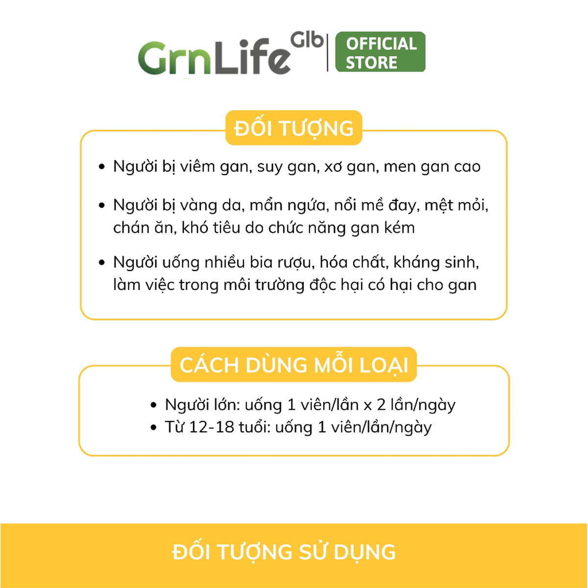 Viên uống bổ gan GrnLife Arginin Gold  - Hỗ trợ tăng cường chức năng gan, thanh nhiệt, giải độc gan