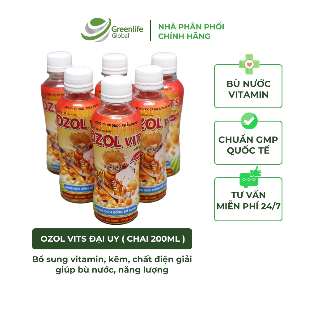 OzolVits Đại Uy - Bù điện giải ( Chai 200ml)