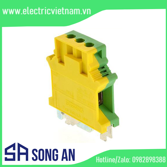 Cầu đấu tiếp địa dây 2,5mm2