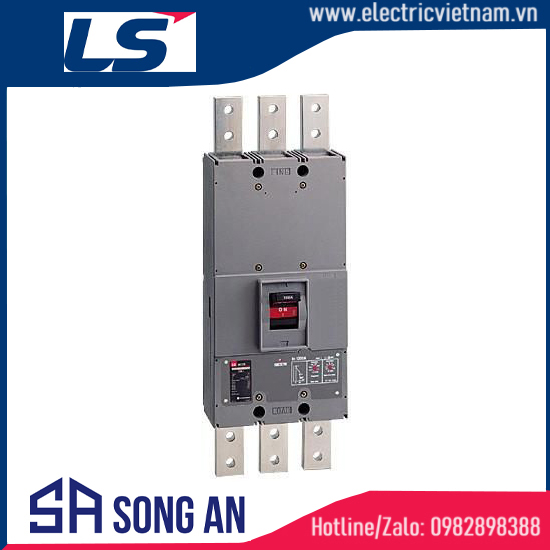 Aptomat MCCB 3P ABS1203b Icu 65KA In 1200A