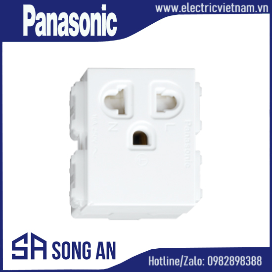 Ổ đơn 3 chấu có màn che