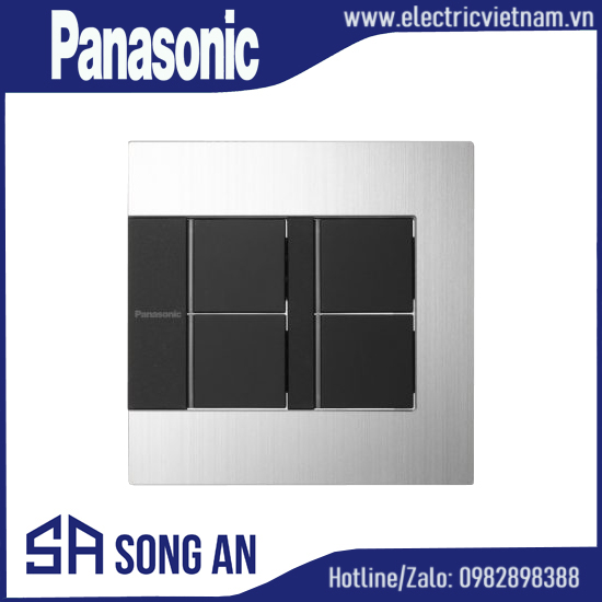 Bộ 4 công tắc có đèn báo