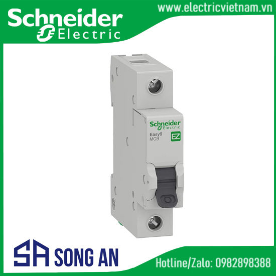 Easy9 MCB 1P 4.5kA 230V