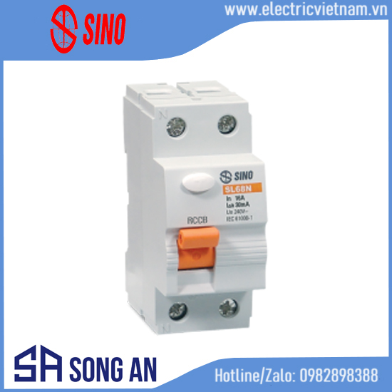Aptomat RCCB SL68N 2P 100mA
