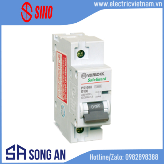 Aptomat MCB PS100H 1P 230V Icu=10kA