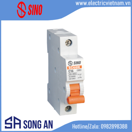 Aptomat MCB SC68N 1P 240VAC Icu=10kA