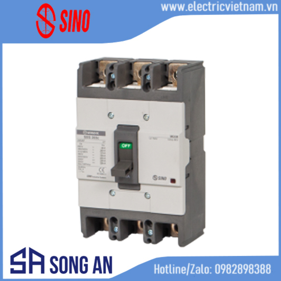Aptomat MCCB SBS 3P 42kA/380V 100-225A