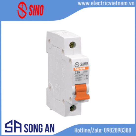 Aptomat MCB SC45N 1P 230VAC Icu=4.5kA