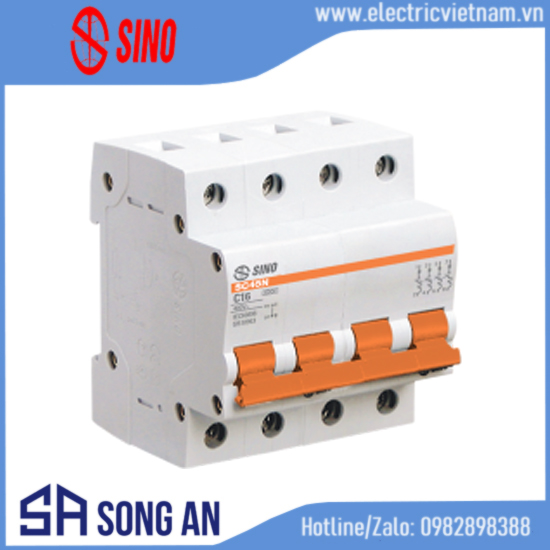 Aptomat MCB SC45N 4P 400VAC Icu=4.5kA