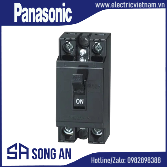 Bộ cầu dao an toàn HB 2P1E 240VAC Icu 1.5KA