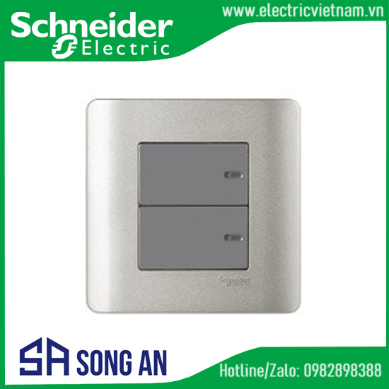 Bộ công tắc đôi 2 chiều 16A