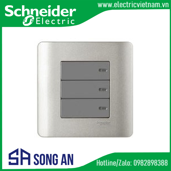 Bộ công tắc ba 1 chiều 16A