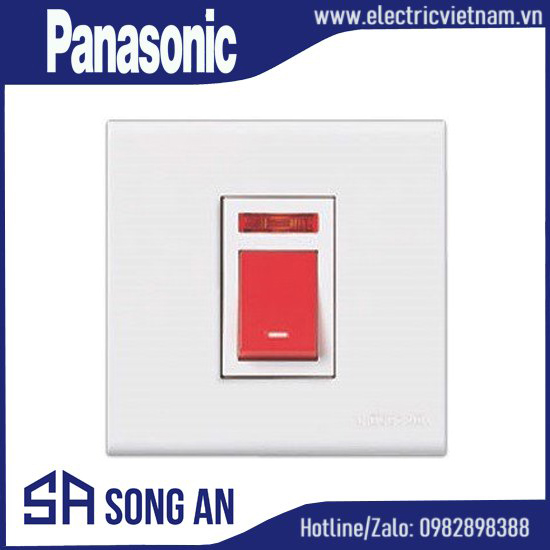 Bộ công tắc D 2 cực có đèn báo 45A