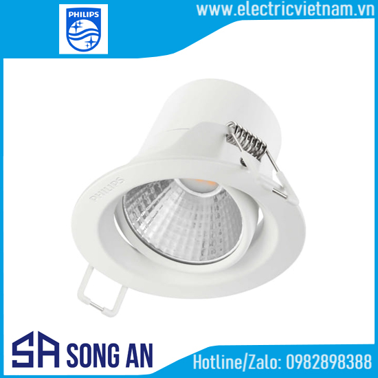 Đèn Downlight Pomeron 3W Bạc